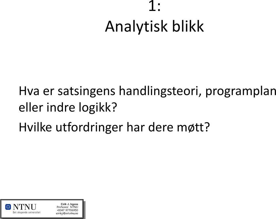 programplan eller indre