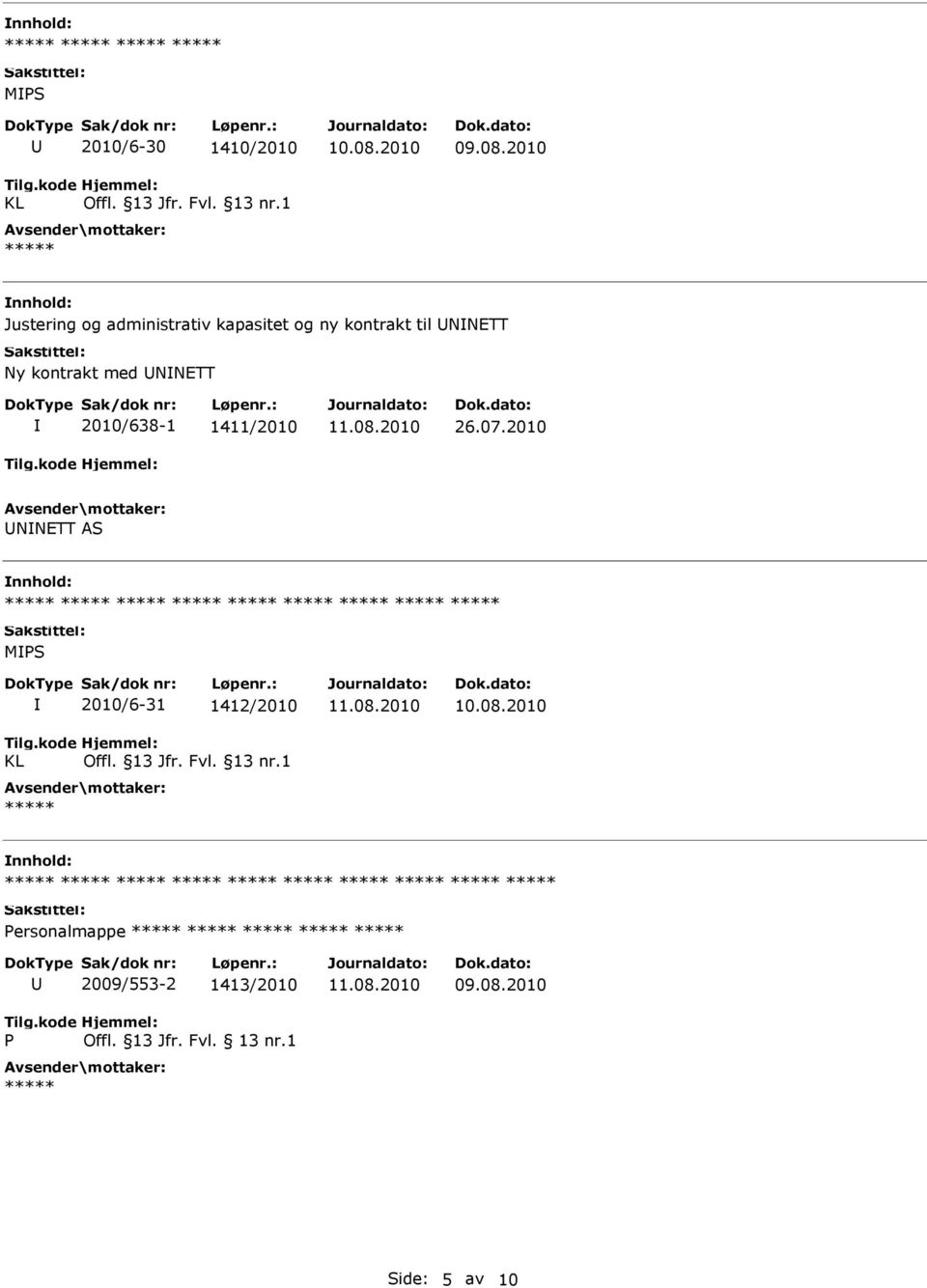 kontrakt med NNETT 2010/638-1 1411/2010 26.07.