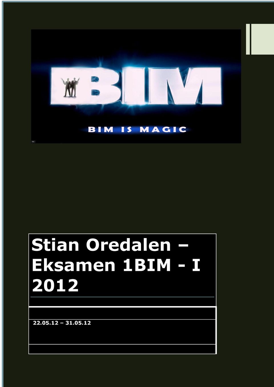 Eksamen 1BIM