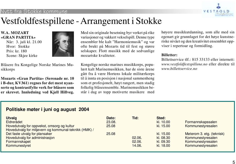 10 i B-dur, KV361) regnes for det mest nyanserte og kontrastfylte verk for blåsere som er skrevet. Innledning ved Kjell Hillveg.