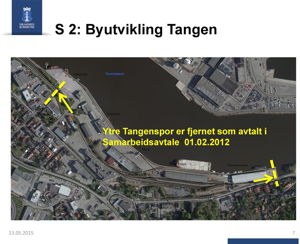 fjernet som avtalt i