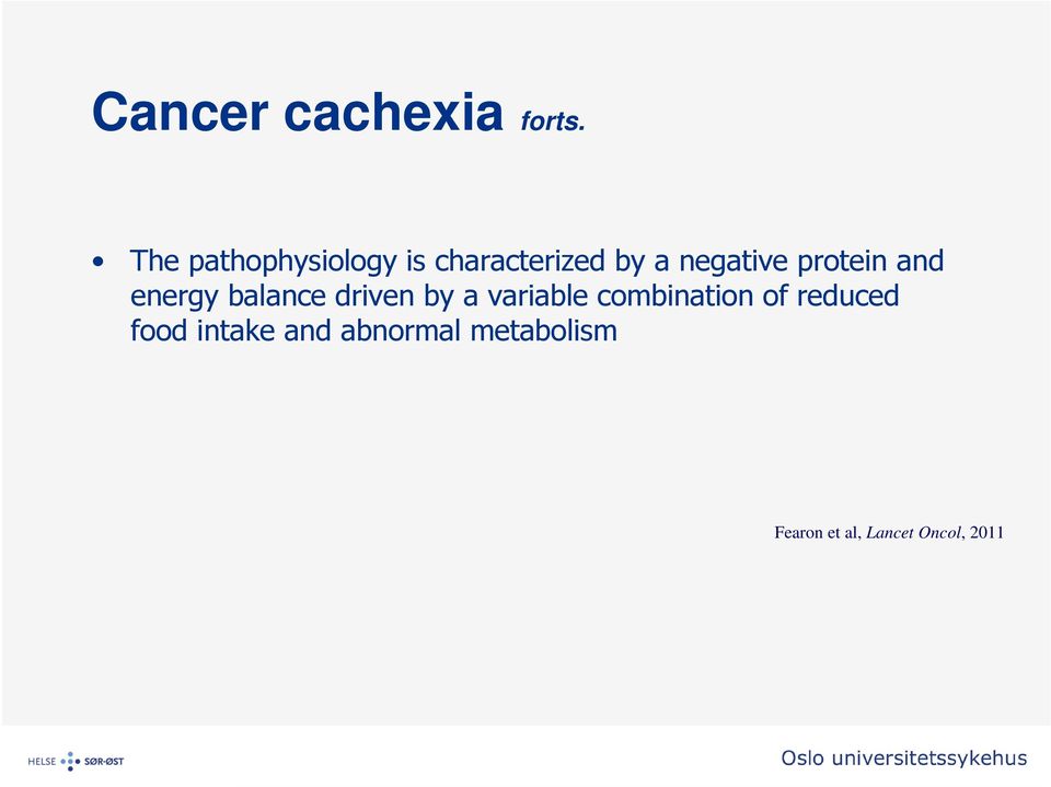 protein and energy balance driven by a variable