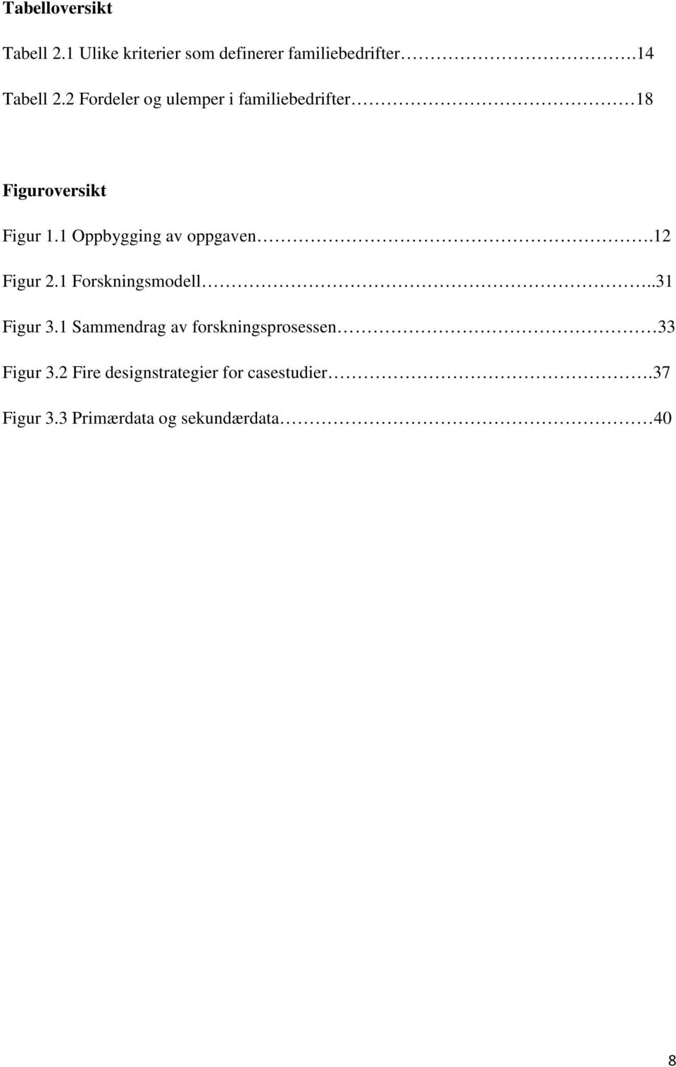 1 Oppbygging av oppgaven.12 Figur 2.1 Forskningsmodell..31 Figur 3.