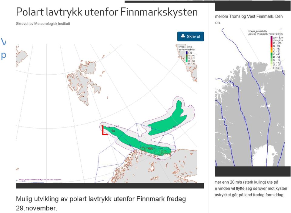 lavtrykk på