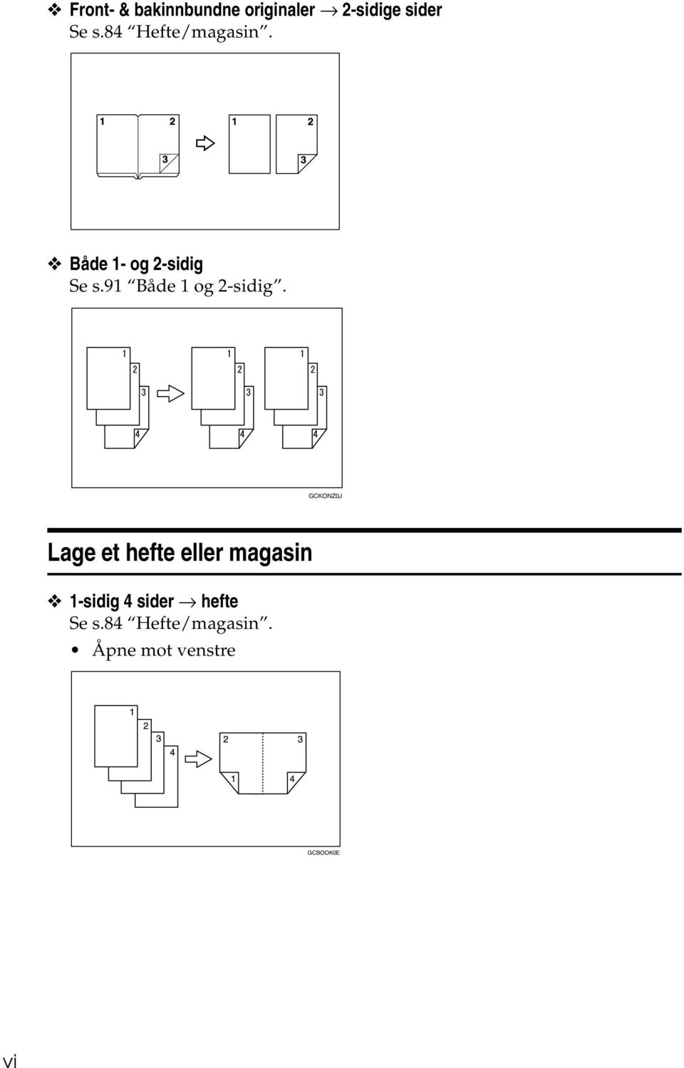 91 Både 1 og -sidig.