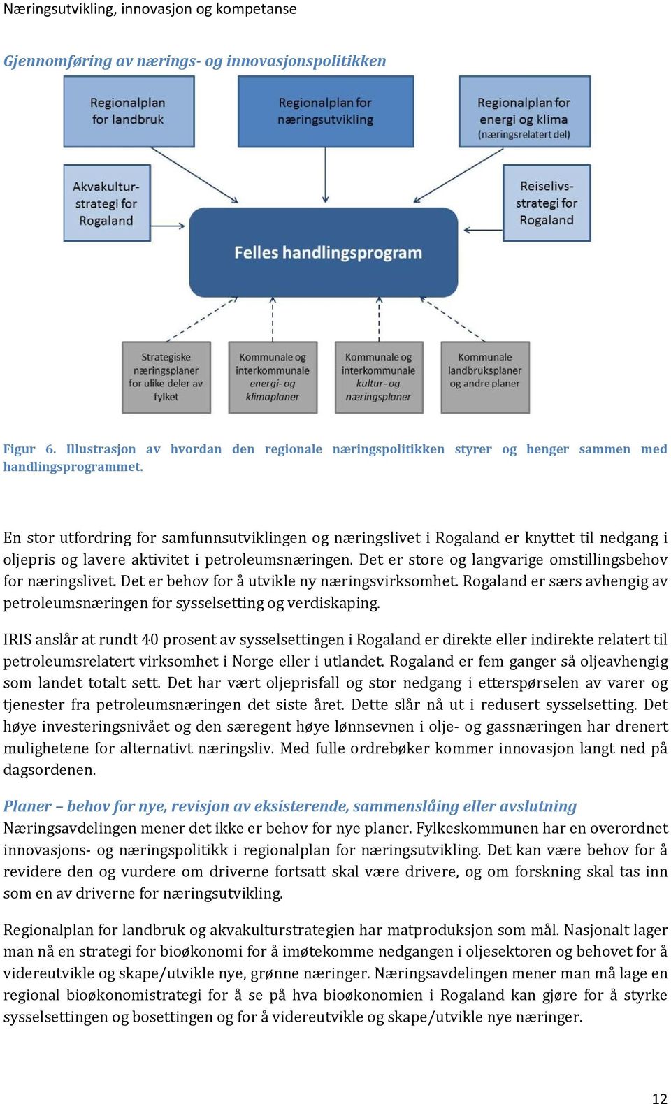 En stor utfordring for samfunnsutviklingen og næringslivet i Rogaland er knyttet til nedgang i oljepris og lavere aktivitet i petroleumsnæringen.