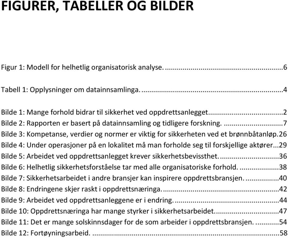 26 Bilde4:Underoperasjonerpåenlokalitetmåmanforholdesegtilforskjelligeaktører...29 Bilde5:Arbeidetvedoppdrettsanleggetkreversikkerhetsbevissthet.