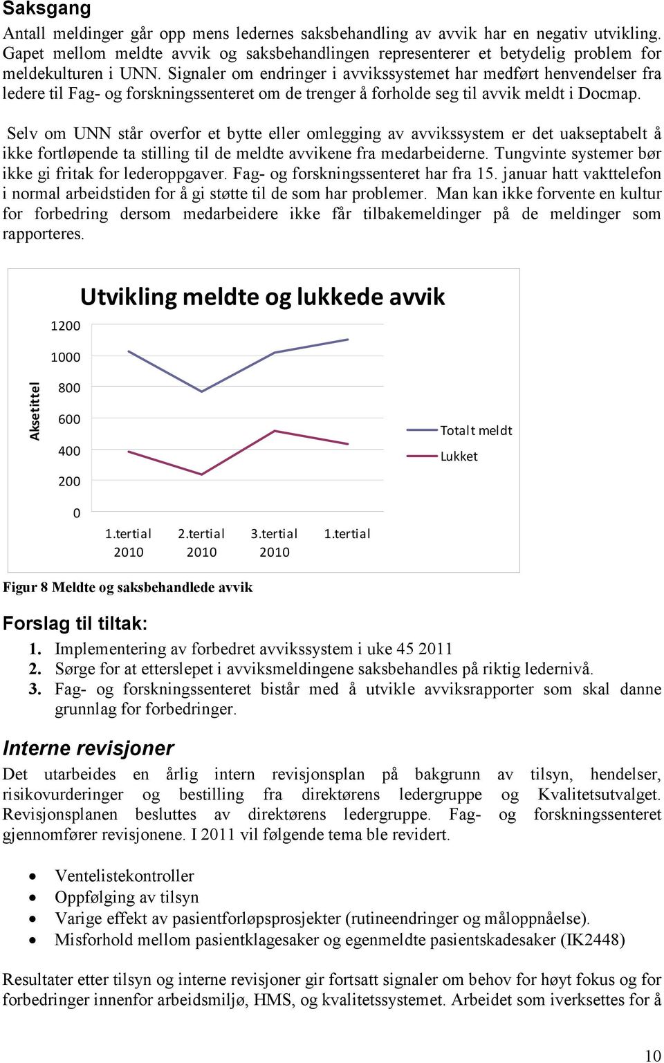 Signaler om endringer i avvikssystemet har medført henvendelser fra ledere til Fag- og forskningssenteret om de trenger å forholde seg til avvik meldt i Docmap.