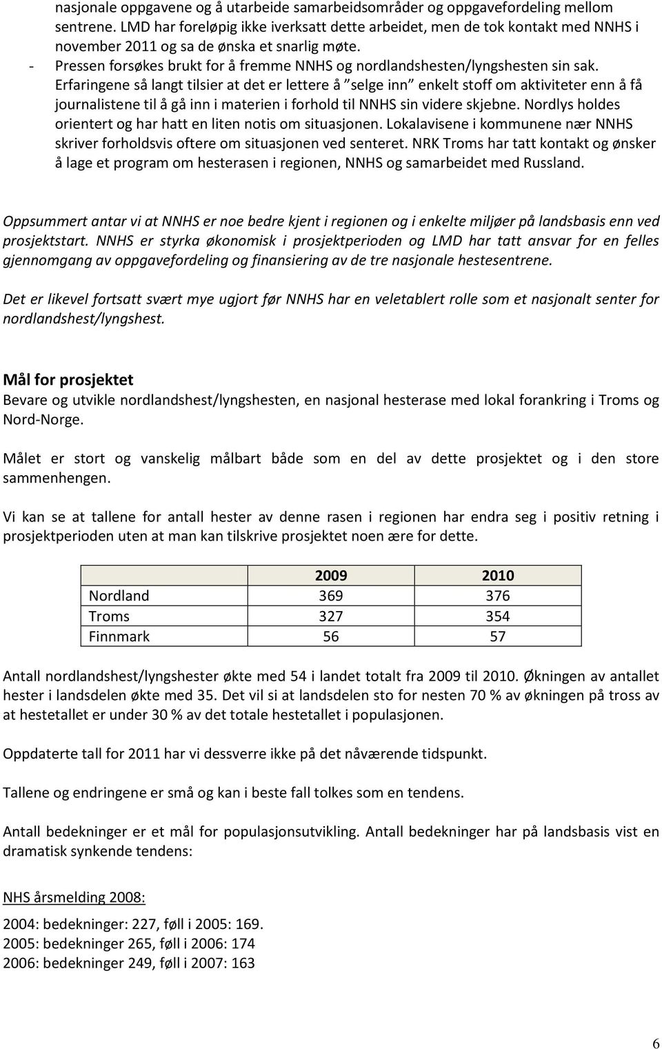 - Pressen forsøkes brukt for å fremme NNHS og nordlandshesten/lyngshesten sin sak.