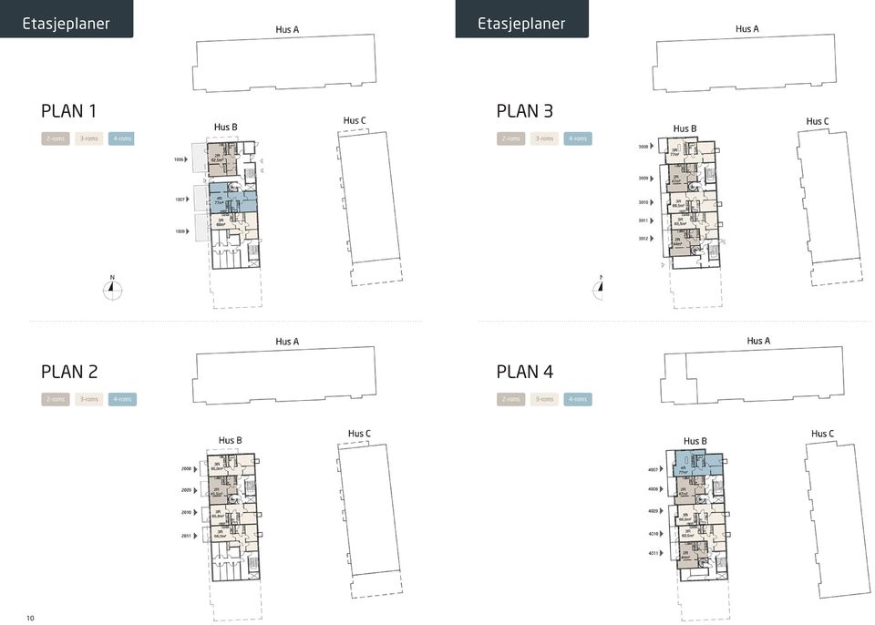 4-roms PLAN 2 PLAN 4