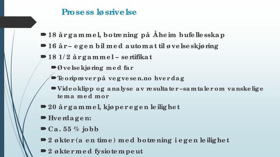 no hver dag Videoklipp og analyse av resultater samtaler om vanskelige tema med mor 20 år gammel,