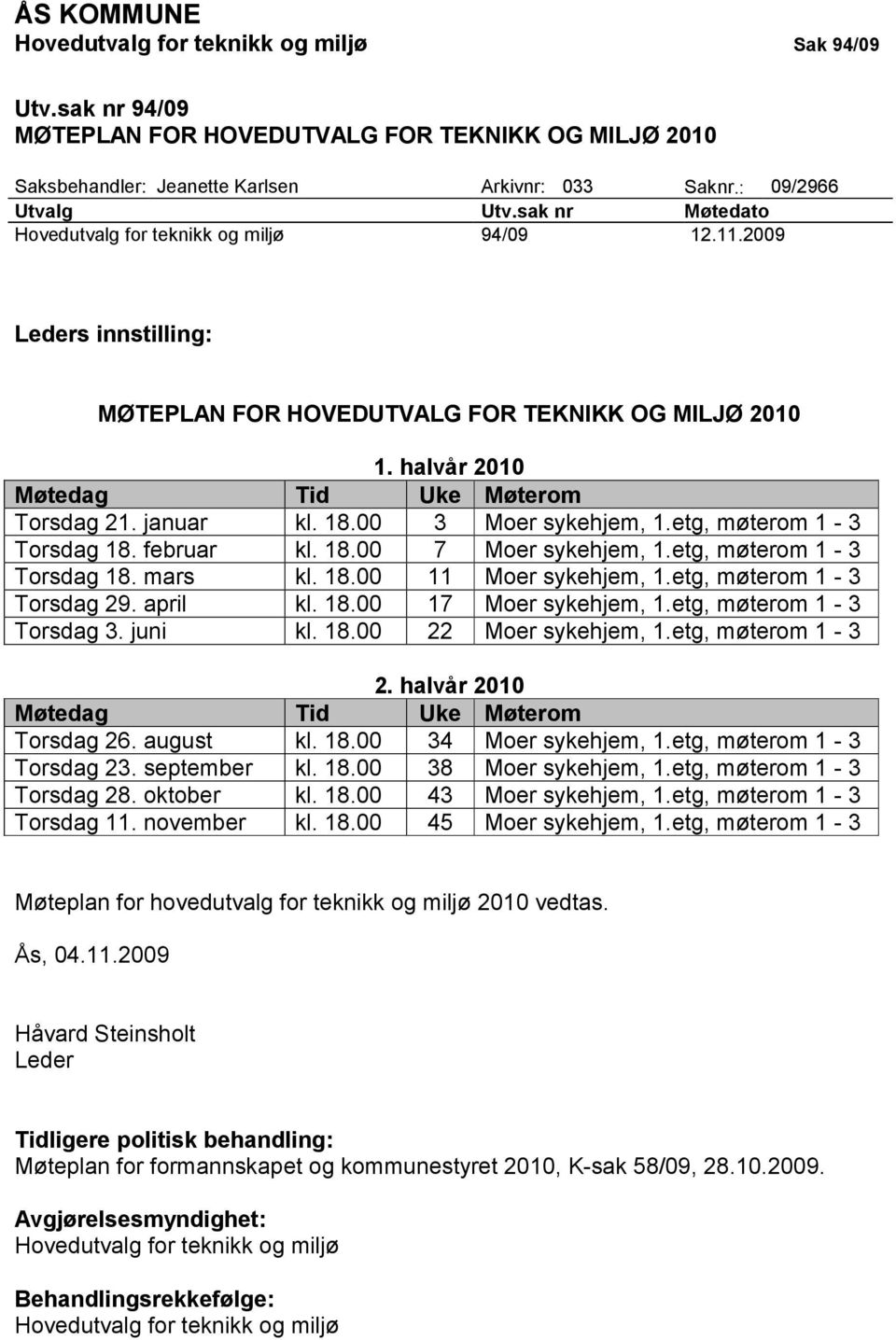 18.00 3 Moer sykehjem, 1.etg, møterom 1-3 Torsdag 18. februar kl. 18.00 7 Moer sykehjem, 1.etg, møterom 1-3 Torsdag 18. mars kl. 18.00 11 Moer sykehjem, 1.etg, møterom 1-3 Torsdag 29. april kl. 18.00 17 Moer sykehjem, 1.