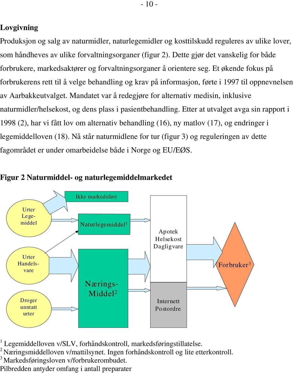 Et økende fokus på forbrukerens rett til å velge behandling og krav på informasjon, førte i 1997 til oppnevnelsen av Aarbakkeutvalget.