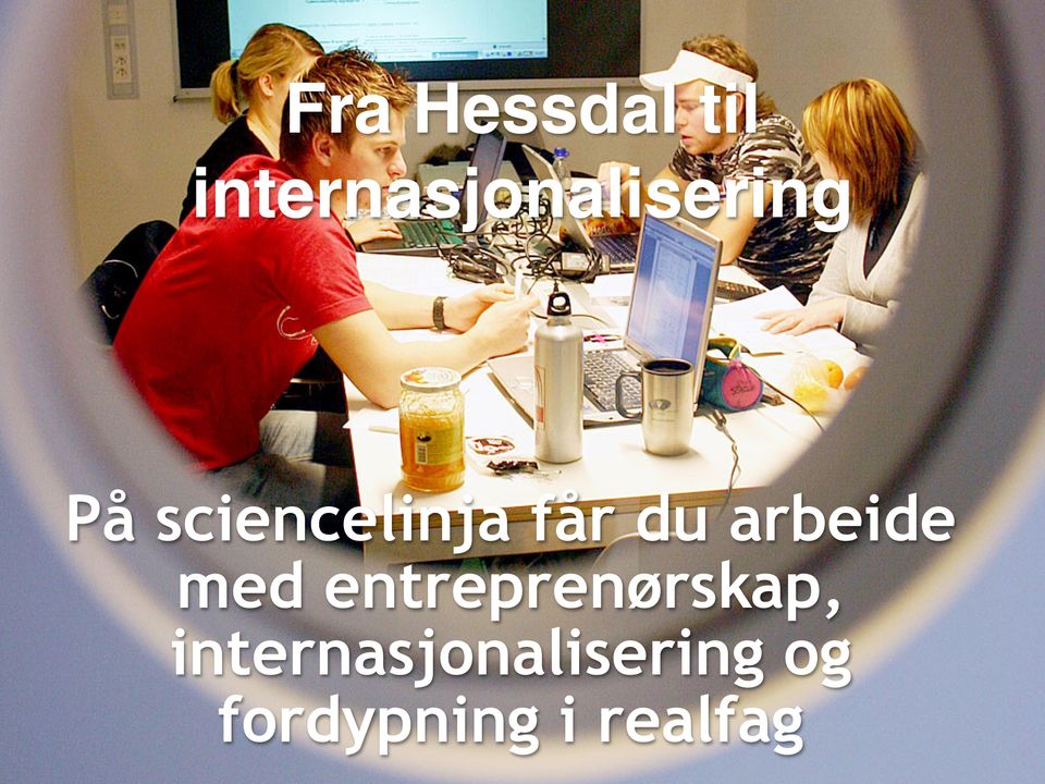 sciencelinja får du arbeide med