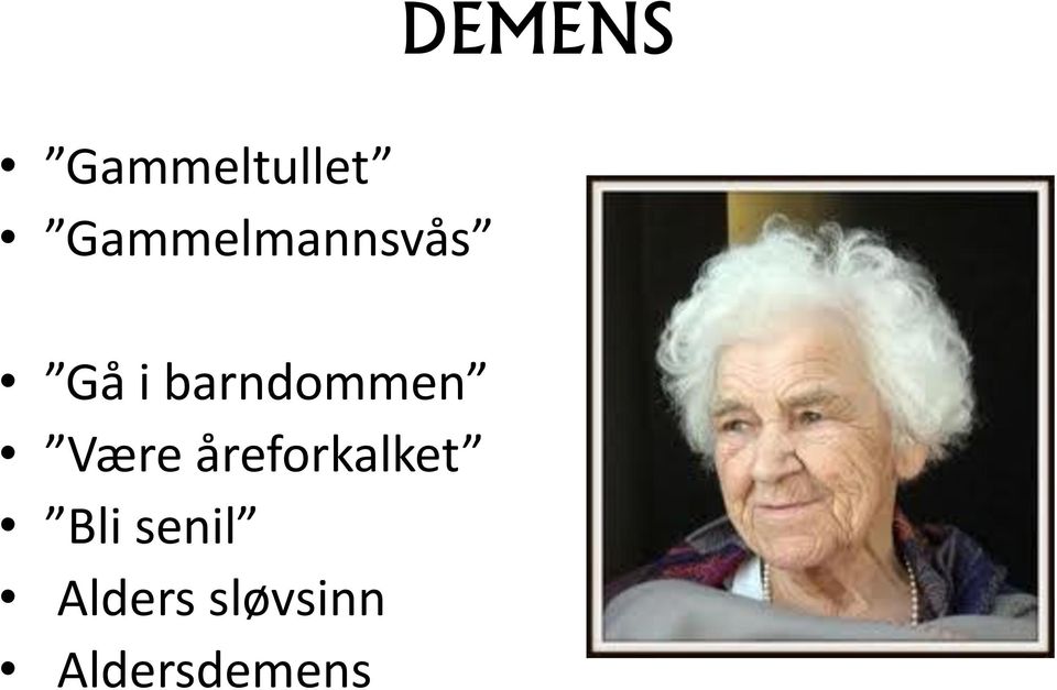 barndommen Være