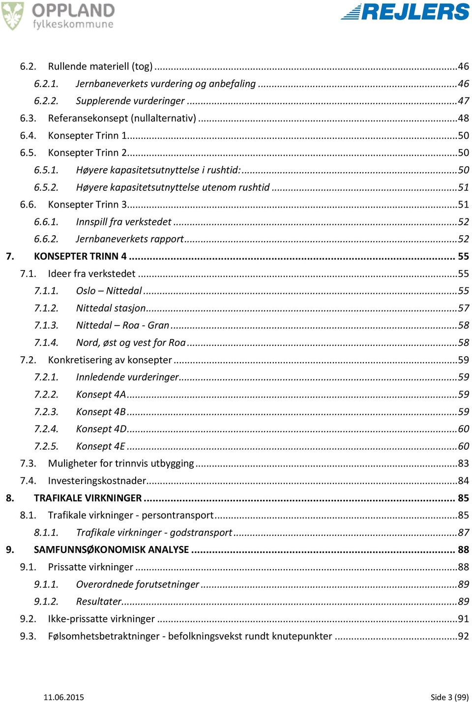 .. 52 6.6.2. Jernbaneverkets rapport... 52 7. KONSEPTER TRINN 4... 55 7.1. Ideer fra verkstedet... 55 7.1.1. Oslo Nittedal... 55 7.1.2. Nittedal stasjon... 57 7.1.3. Nittedal Roa - Gran... 58 7.1.4. Nord, øst og vest for Roa.