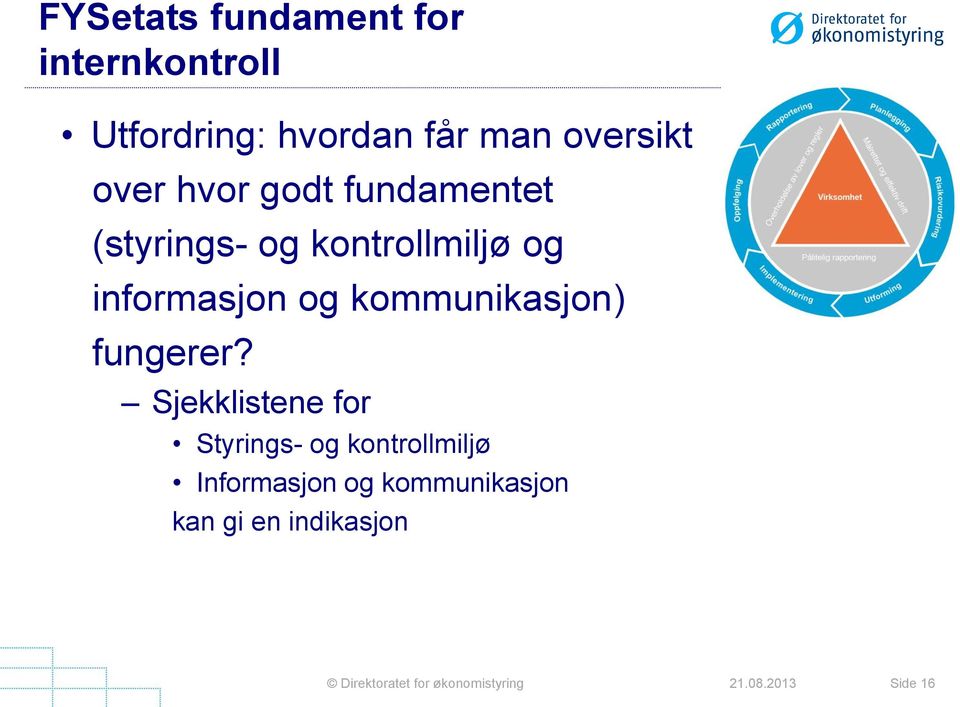 informasjon og kommunikasjon) fungerer?