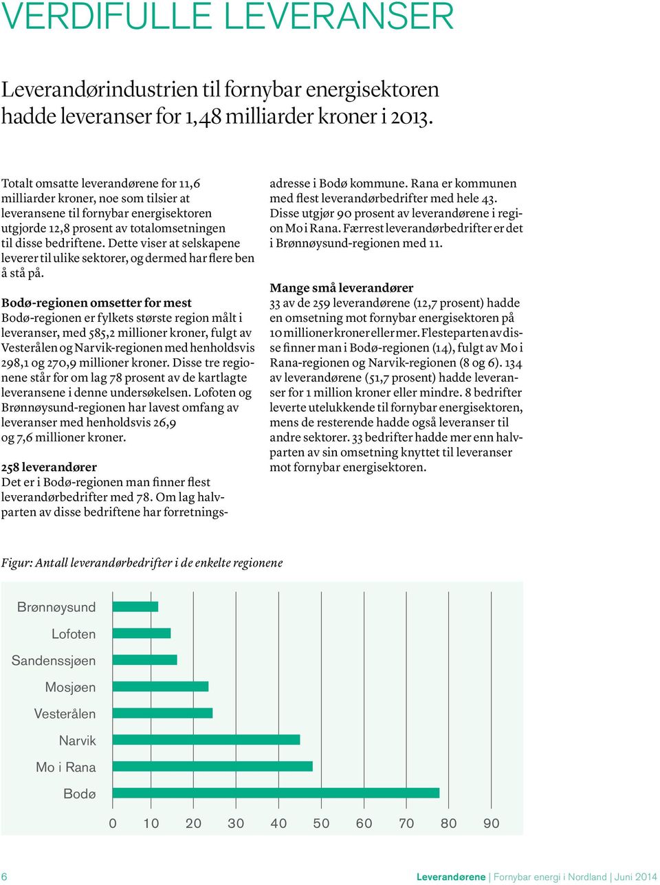 Dette viser at selskapene leverer til ulike sektorer, og dermed har flere ben å stå på.