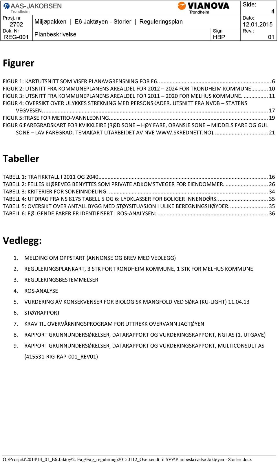 ... 17 FIGUR 5:TRASE FOR METRO-VANNLEDNING.... 19 FIGUR 6:FAREGRADSKART FOR KVIKKLEIRE (RØD SONE HØY FARE, ORANSJE SONE MIDDELS FARE OG GUL SONE LAV FAREGRAD. TEMAKART UTARBEIDET AV NVE WWW.SKREDNETT.