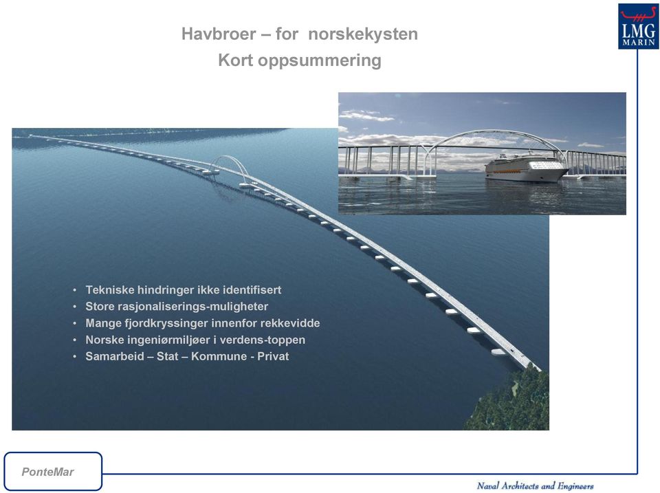 rasjonaliserings-muligheter Mange fjordkryssinger