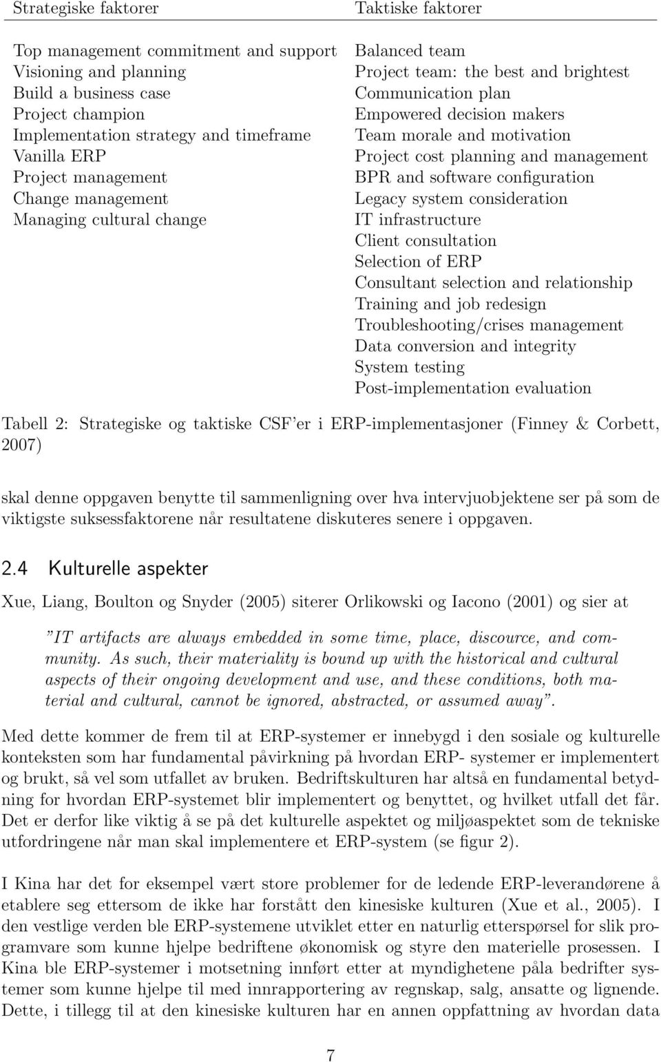 and management BPR and software configuration Legacy system consideration IT infrastructure Client consultation Selection of ERP Consultant selection and relationship Training and job redesign