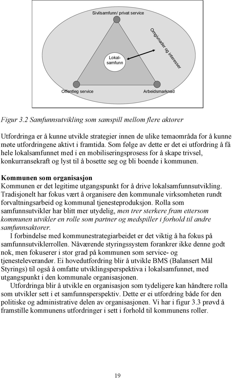 Som følge av dette er det ei utfordring å få hele lokalsamfunnet med i en mobiliseringsprosess for å skape trivsel, konkurransekraft og lyst til å bosette seg og bli boende i kommunen.