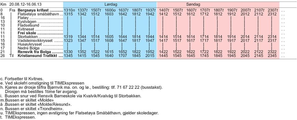 .. 1319 1344 1514 1605 1644 1814 1944 1414 1514 1614 1714 1814 1914 2014 2114 2314.. 15 Vadsteinsvikkrysset... 1323 1347 1517 1608 1647 1817 1947 1417 1517 1617 1717 1817 1917 2017 2117 2317.