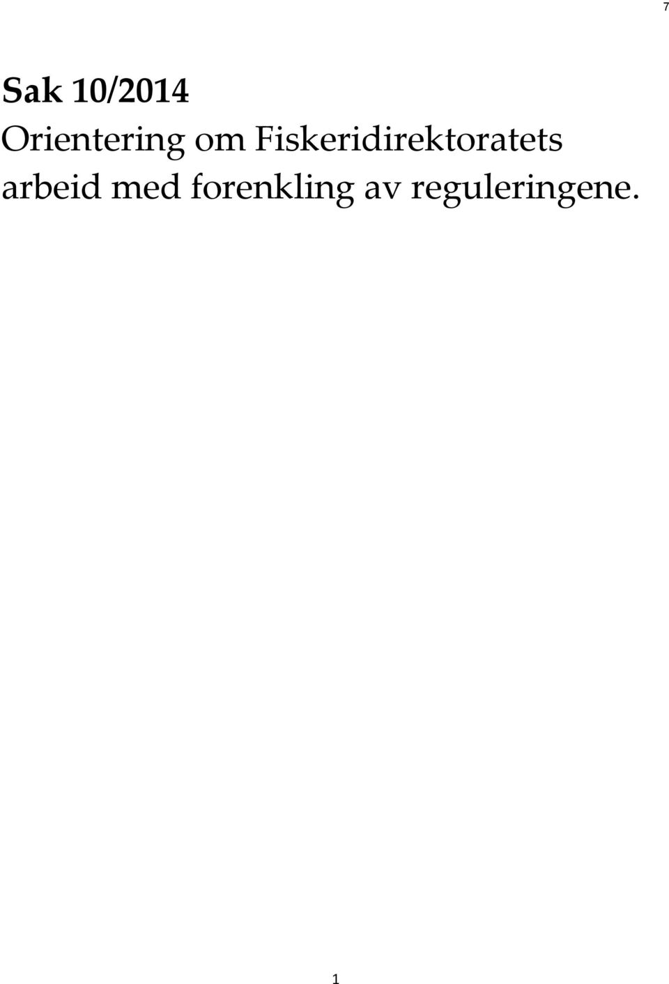 Fiskeridirektoratets