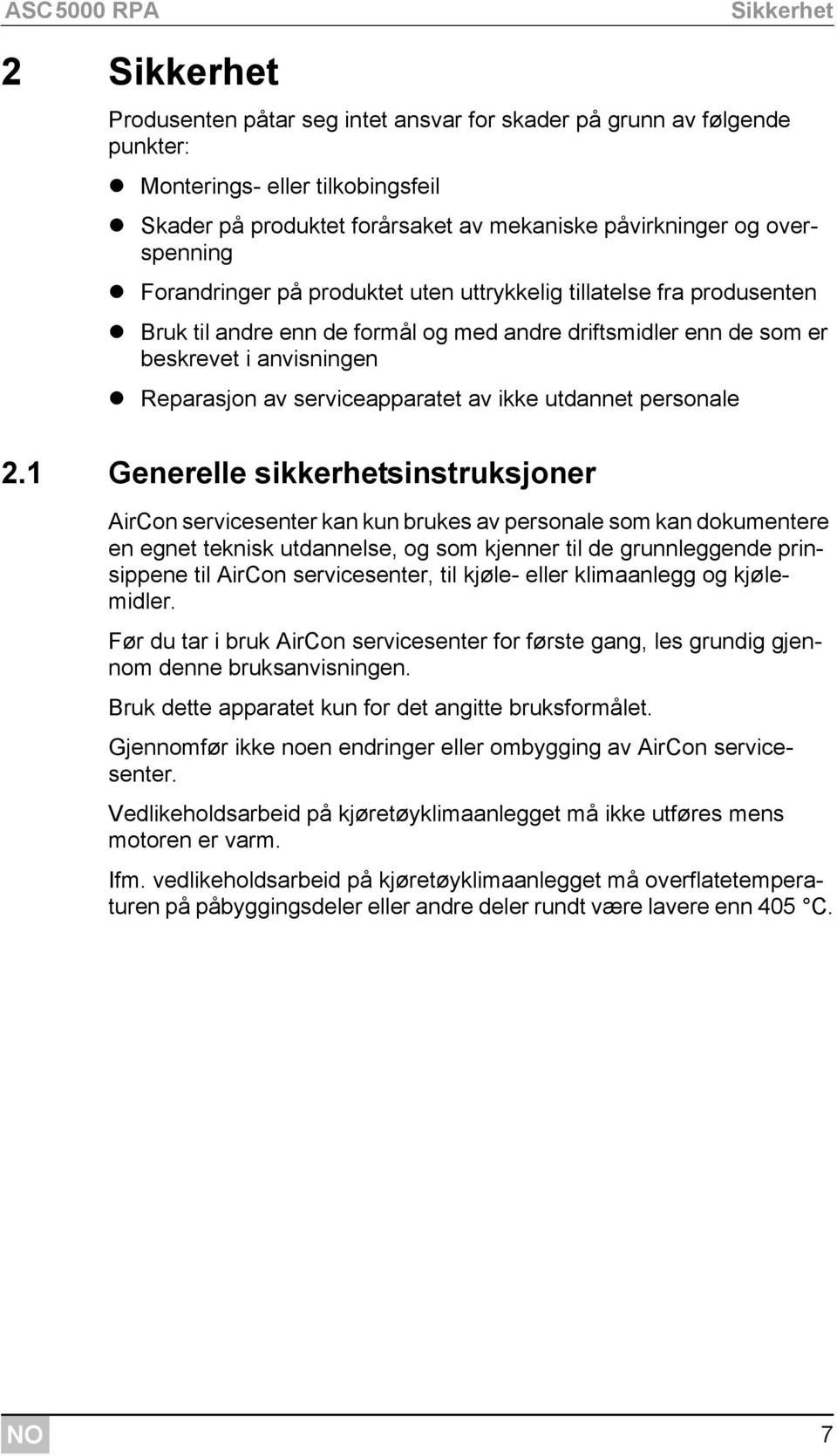 serviceapparatet av ikke utdannet personale 2.