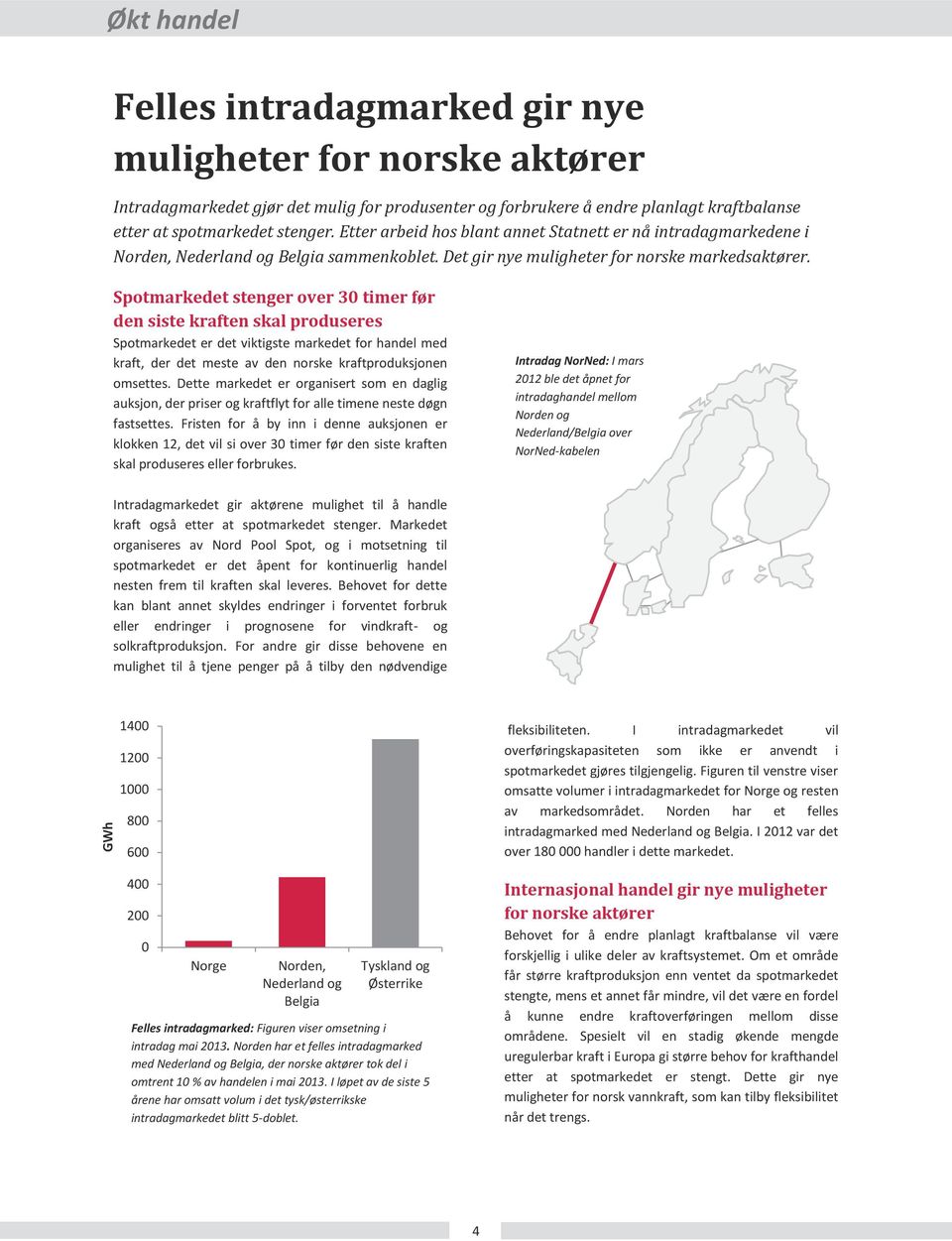 Spotmarkedet stenger over 3 timer før den siste kraften skal produseres Spotmarkedet er det viktigste markedet for handel med kraft, der det meste av den norske kraftproduksjonen omsettes.