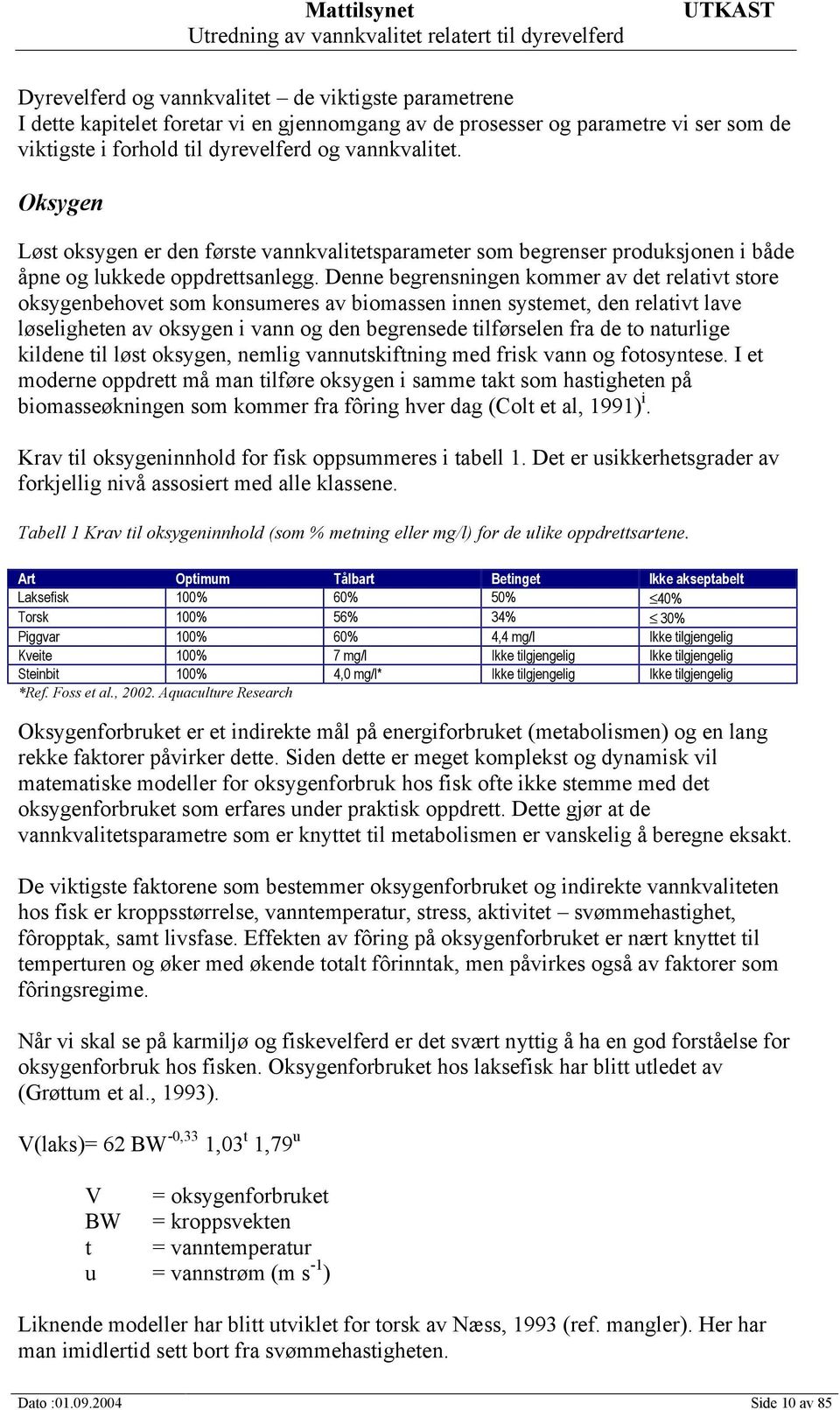 Denne begrensningen kommer av det relativt store oksygenbehovet som konsumeres av biomassen innen systemet, den relativt lave løseligheten av oksygen i vann og den begrensede tilførselen fra de to