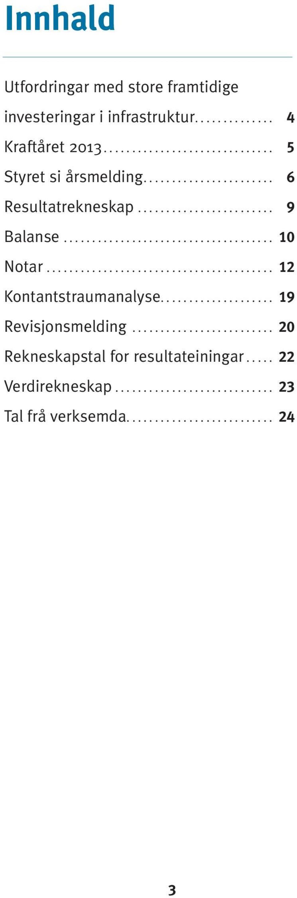 .. 9 Balanse... 10 Notar... 12 Kontantstraumanalyse... 19 Revisjonsmelding.