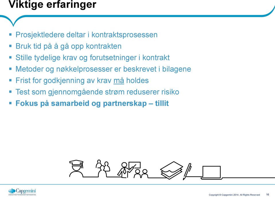 beskrevet i bilagene Frist for godkjenning av krav må holdes Test som gjennomgående strøm