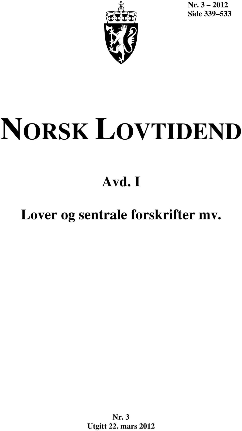 I Lover og sentrale