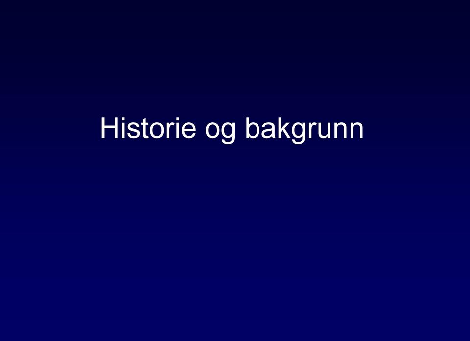 bakgrunn