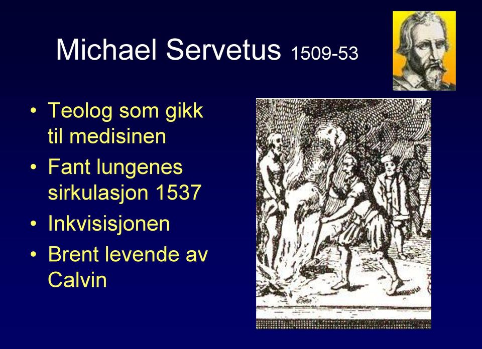 Fant lungenes sirkulasjon 1537