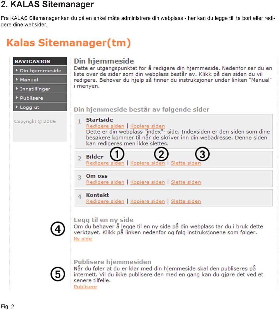 administrere din webplass - her kan du