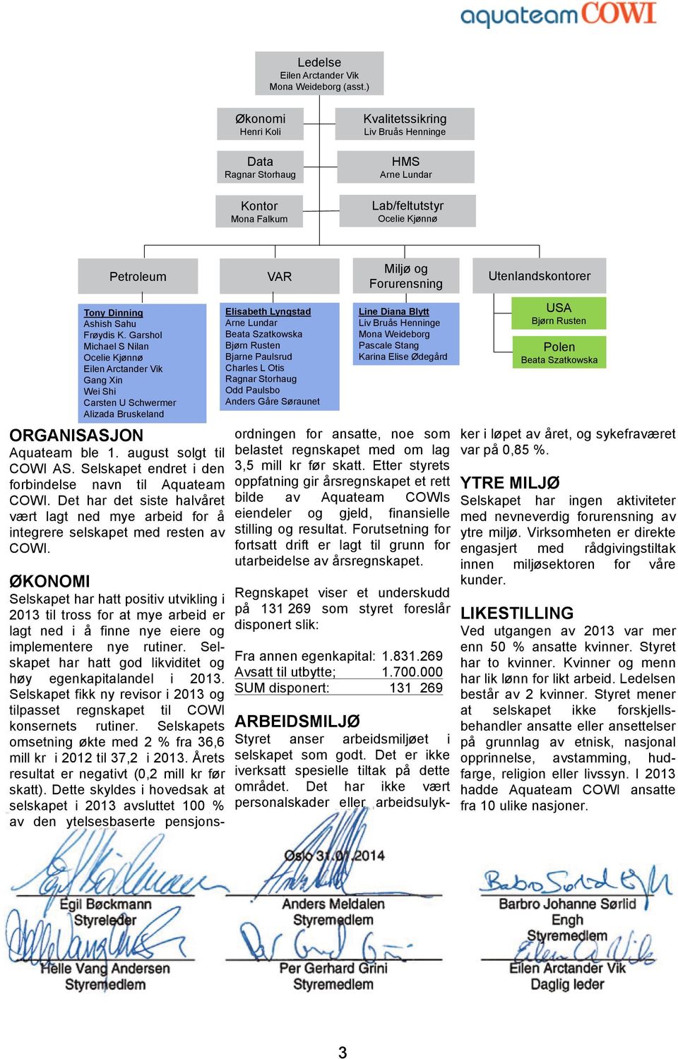 evaluations of chemicals. Selected example projects are summarised below.