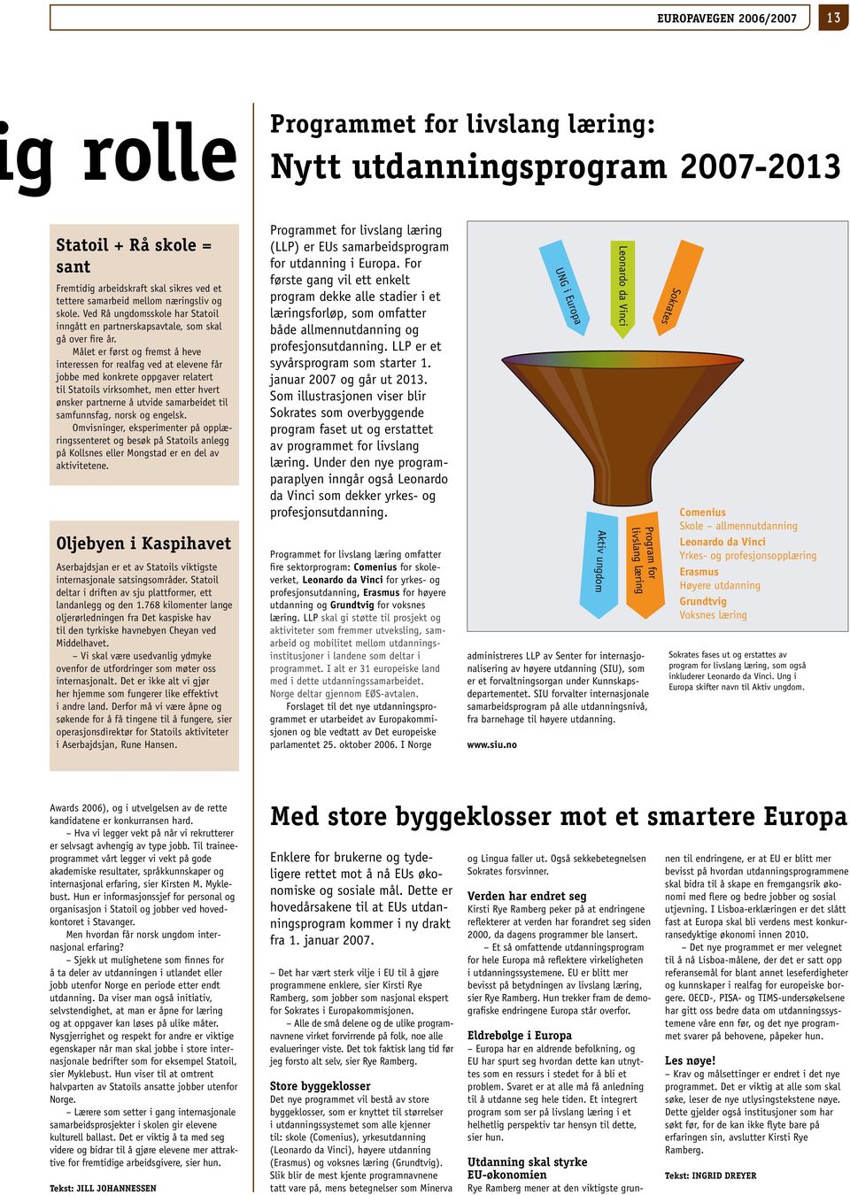 Målet er først og fremst å heve interessen for realfag ved at elevene får jobbe med konkrete oppgaver relatert til Statoils virksomhet, men etter hvert ønsker partnerne å utvide samarbeidet til