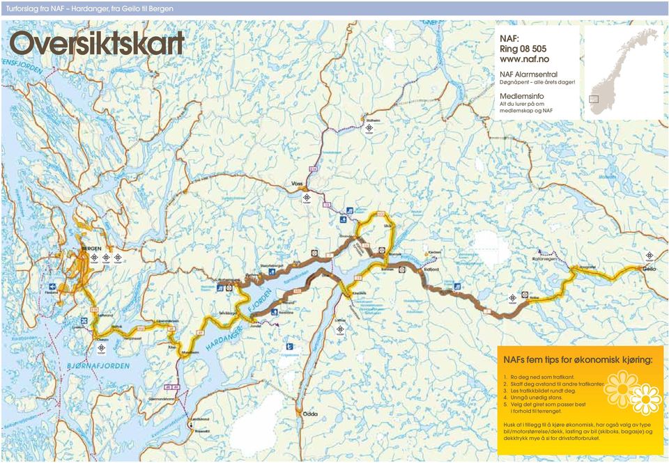 Skaff deg avstand til andre trafikanter. 3. Les trafikkbildet rundt deg. 4. Unngå unødig stans. 5.