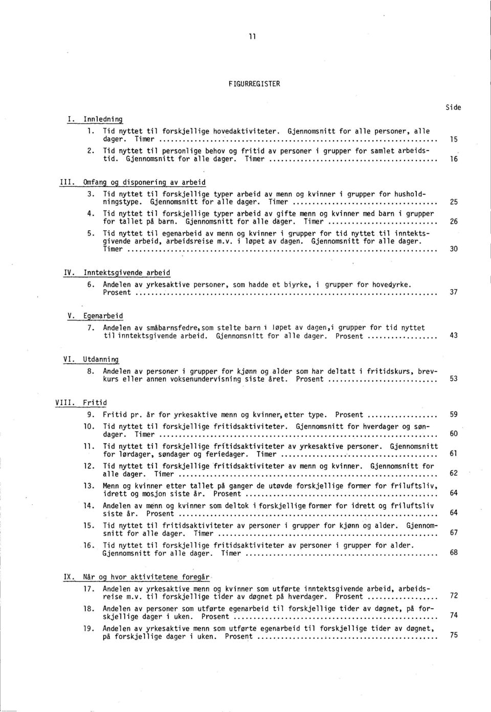 Tid nyttet til forskjellige typer arbeid av menn og kvinner i grupper for husholdningstype. Gjennomsnitt for alle dager. Timer 25 4.