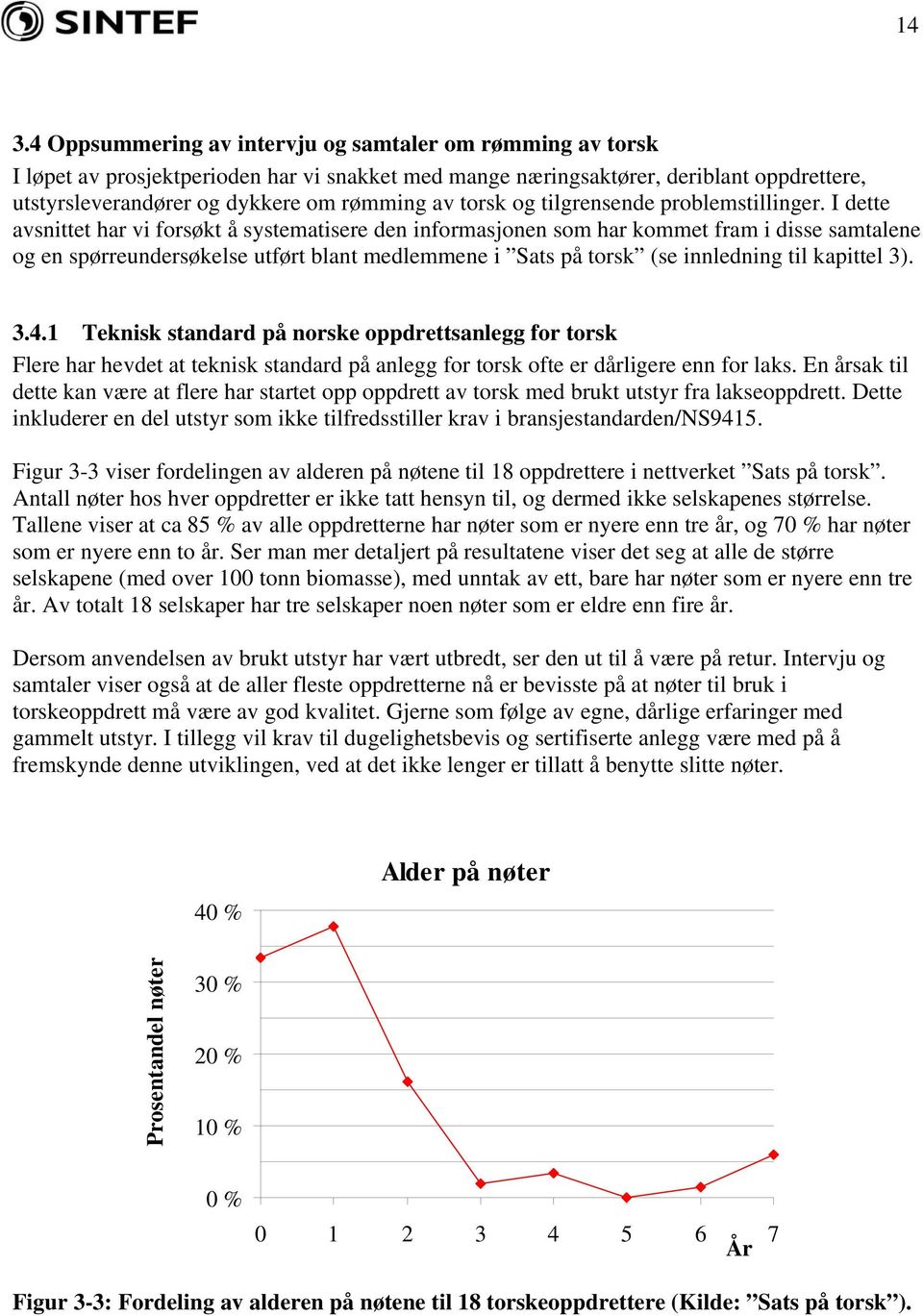 I dette avsnittet har vi forsøkt å systematisere den informasjonen som har kommet fram i disse samtalene og en spørreundersøkelse utført blant medlemmene i Sats på torsk (se innledning til kapittel