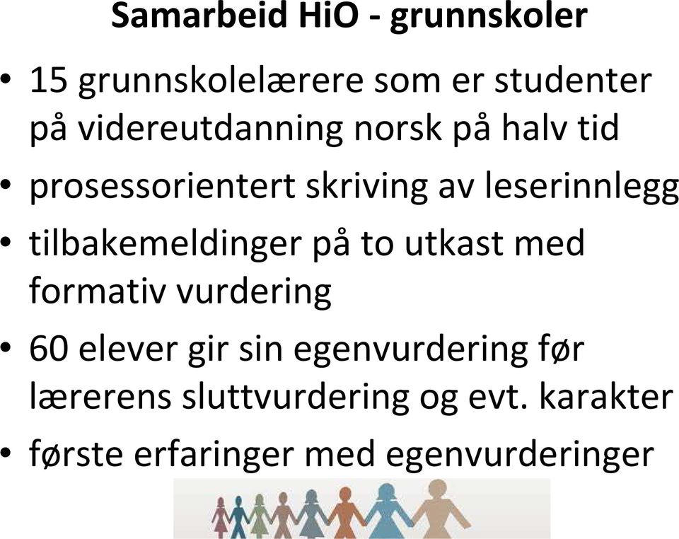 tilbakemeldinger påto utkast med formativ vurdering 60 elever gir sin