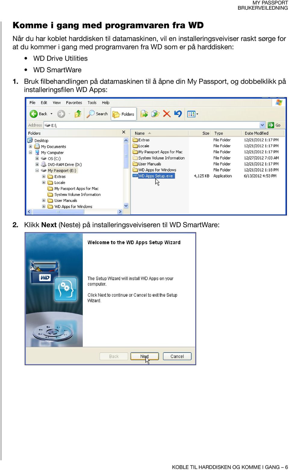 Utilities WD SmartWare 1.