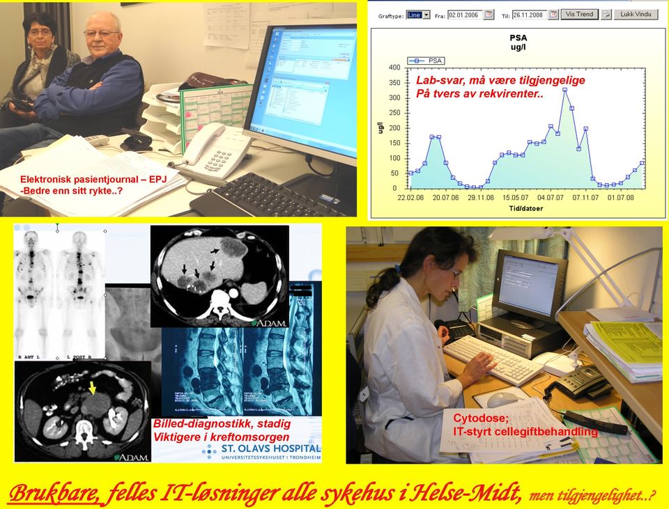 .? Billed-diagnostikk, stadig Viktigere i kreftomsorgen Cytodose;