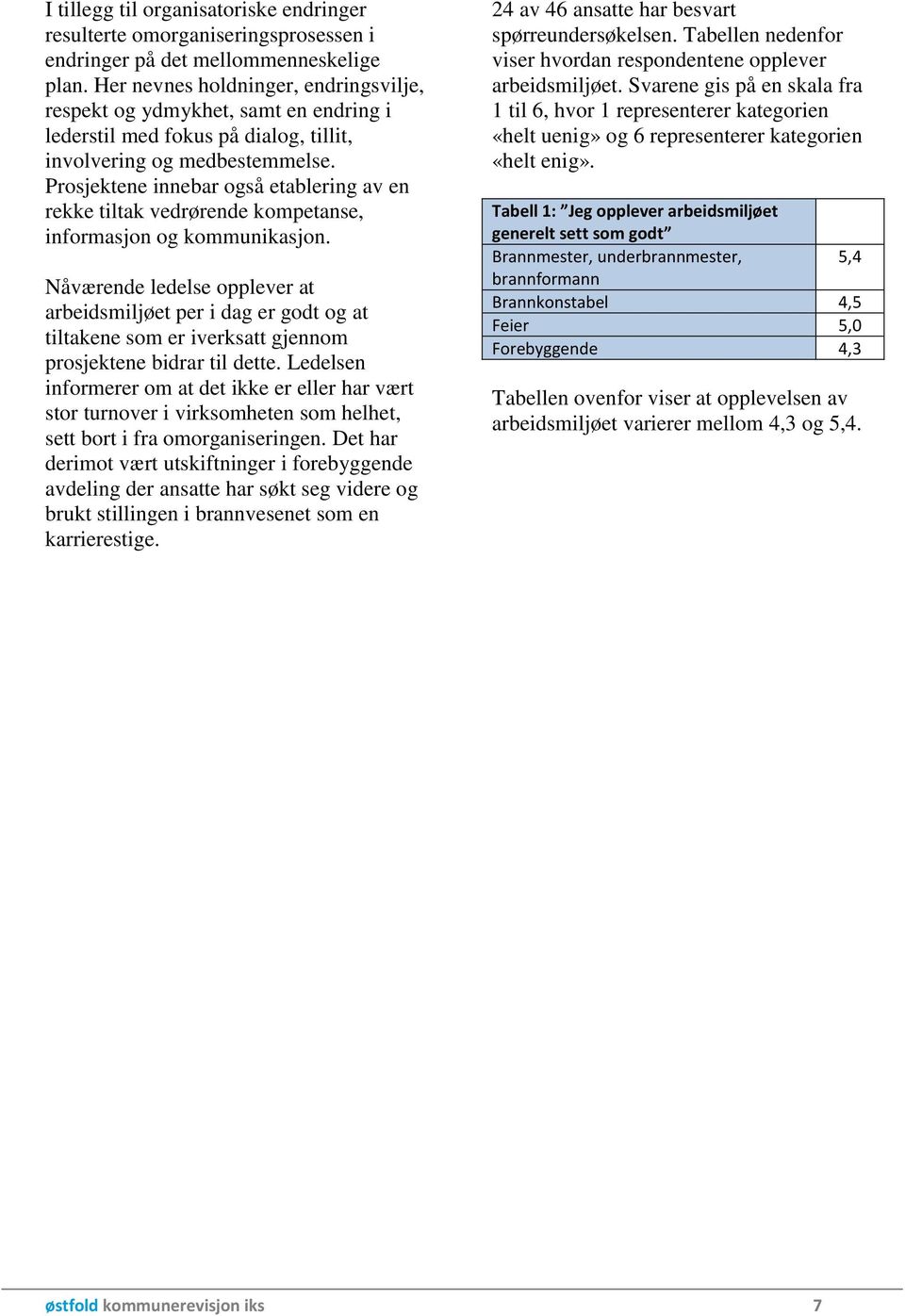 Prosjektene innebar også etablering av en rekke tiltak vedrørende kompetanse, informasjon og kommunikasjon.