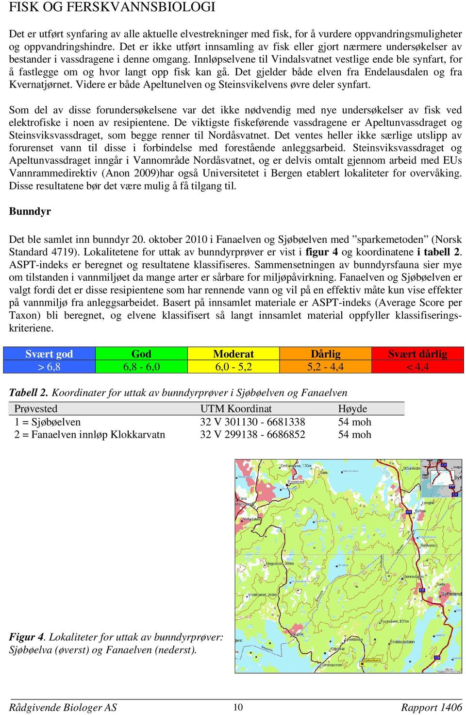 Innløpselvene til Vindalsvatnet vestlige ende ble synfart, for å fastlegge om og hvor langt opp fisk kan gå. Det gjelder både elven fra Endelausdalen og fra Kvernatjørnet.