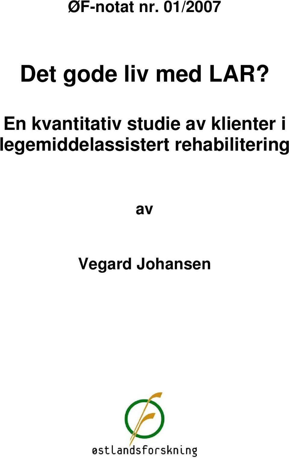 En kvantitativ studie av