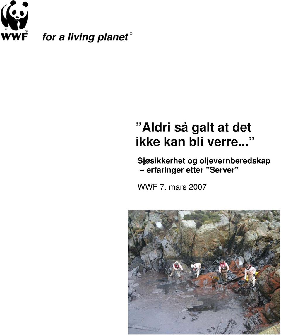 .. Sjøsikkerhet og