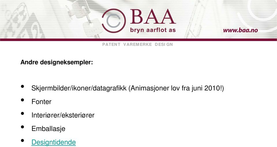 (Animasjoner lov fra juni 2010!